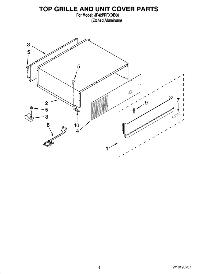 Diagram for JF42PPFXDB00