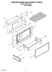 Diagram for 08 - Freezer Door And Basket Parts