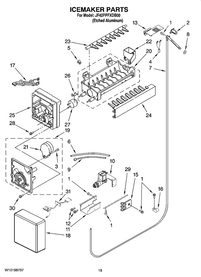 Diagram for JF42PPFXDB00