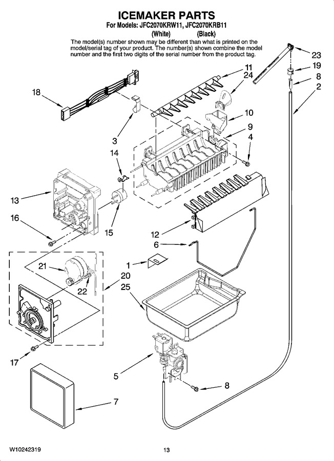 Diagram for JFC2070KRW11