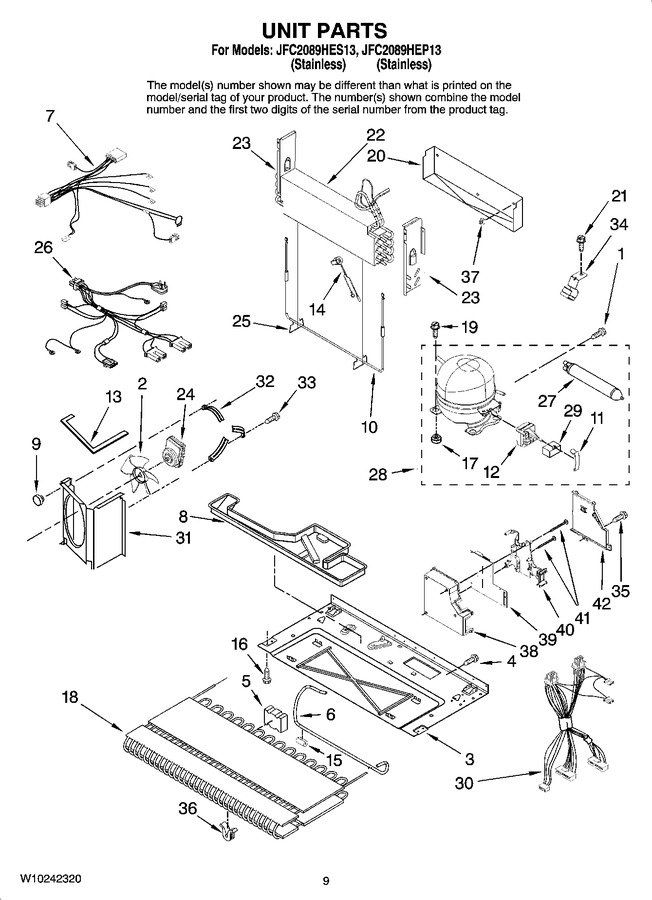 Diagram for JFC2089HES13