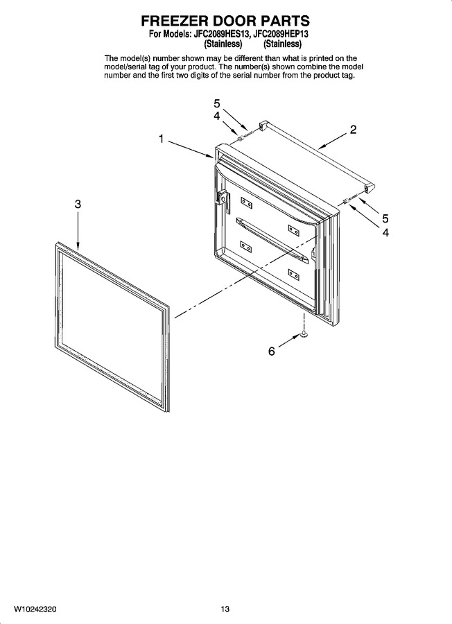 Diagram for JFC2089HES13