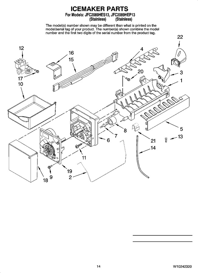 Diagram for JFC2089HES13