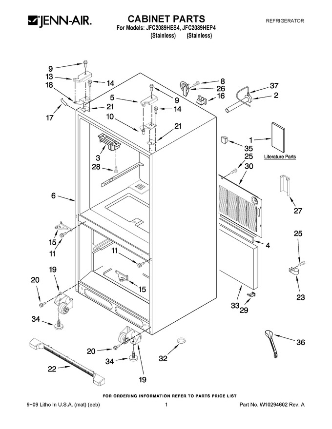 Diagram for JFC2089HEP4