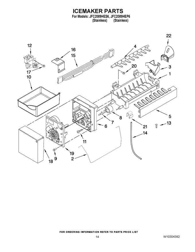 Diagram for JFC2089HES6