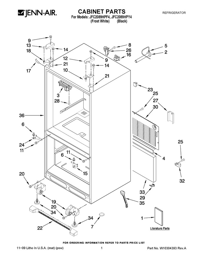 Diagram for JFC2089HPF4