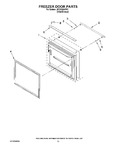 Diagram for 07 - Freezer Door Parts