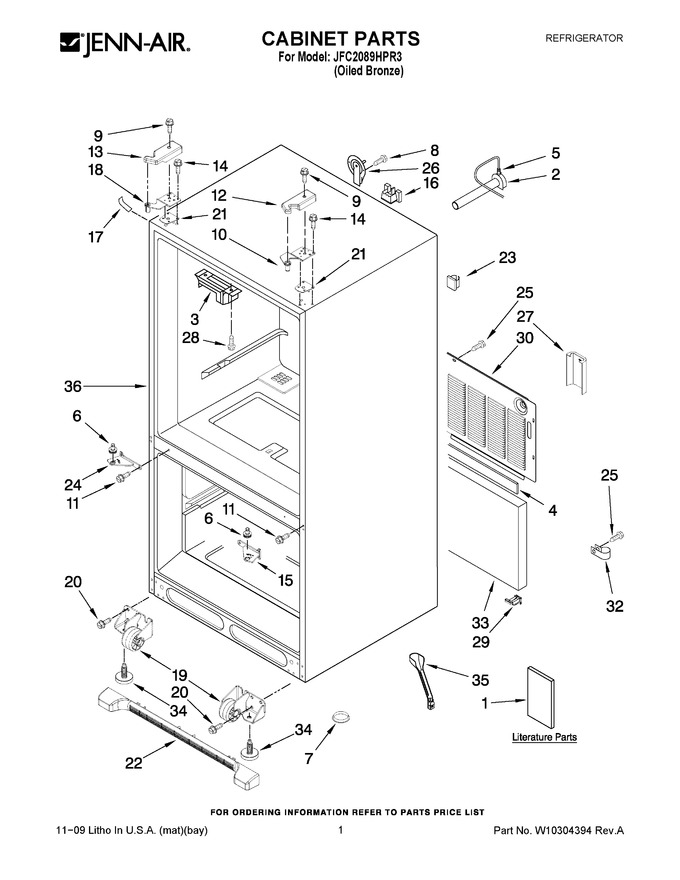 Diagram for JFC2089HPR3