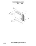 Diagram for 07 - Freezer Door Parts