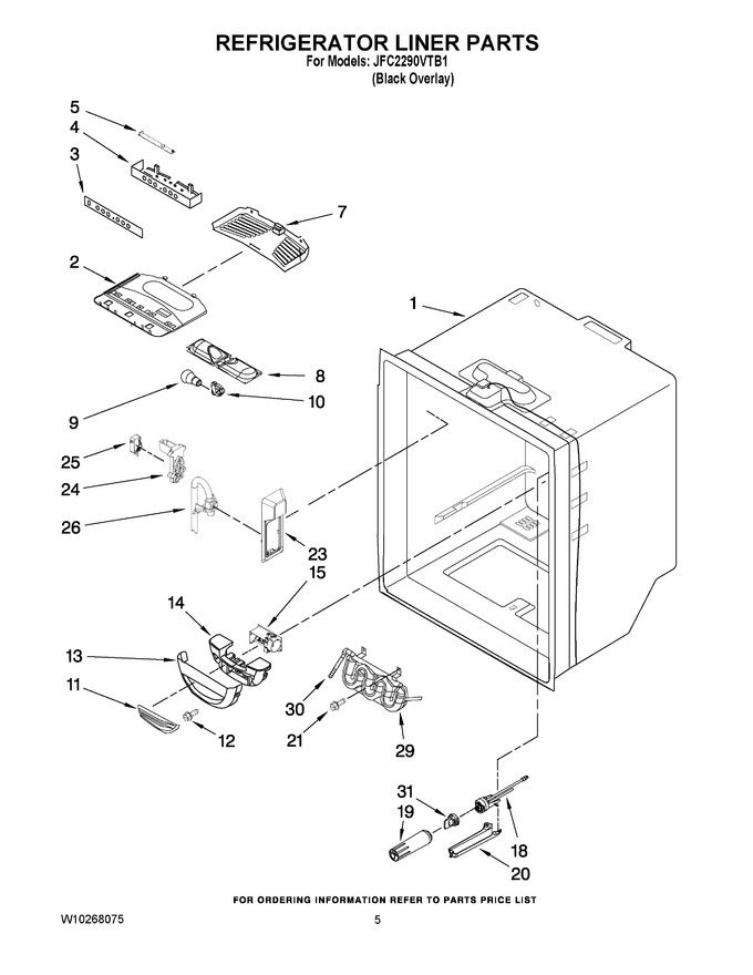 Diagram for JFC2290VTB1