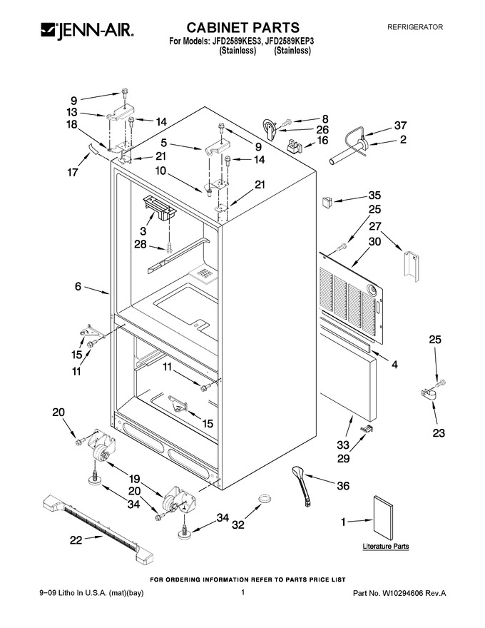 Diagram for JFD2589KEP3