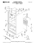 Diagram for 01 - Cabinet Parts