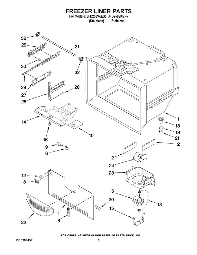 Diagram for JFD2589KES5