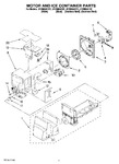 Diagram for 04 - Motor And Ice Container Parts