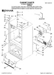 Diagram for 01 - Cabinet Parts