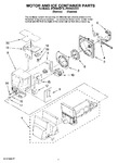 Diagram for 04 - Motor And Ice Container Parts