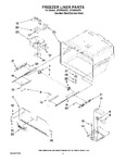 Diagram for 06 - Freezer Liner Parts