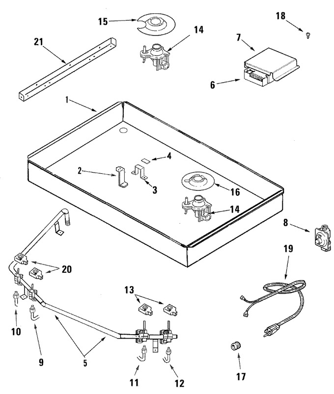 Diagram for JGC9430BDB