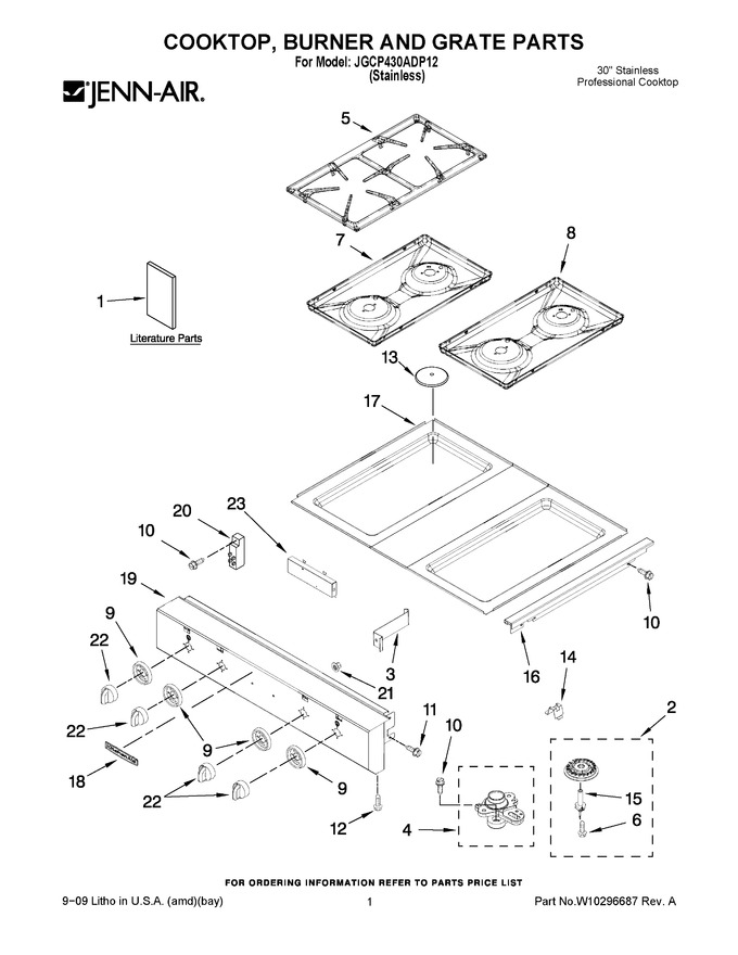 Diagram for JGCP430ADP12