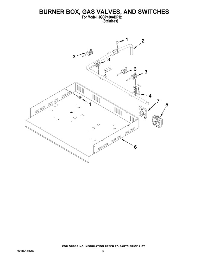 Diagram for JGCP430ADP12