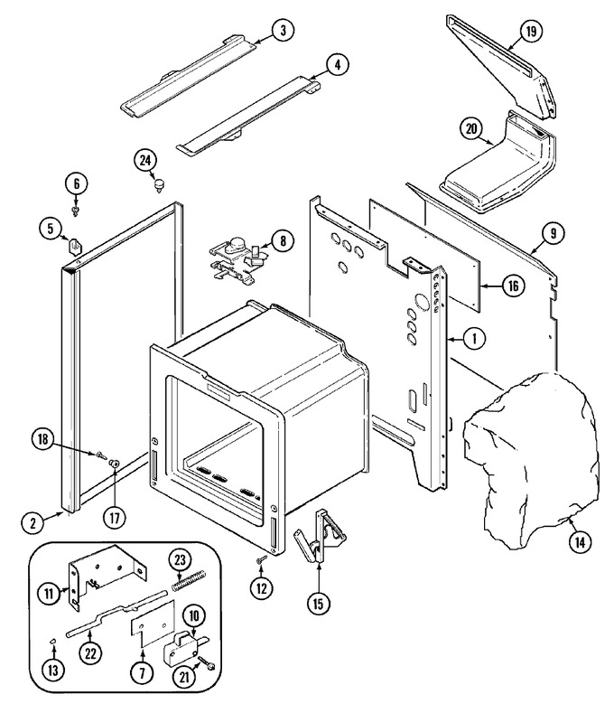 Diagram for MGR5770BDW