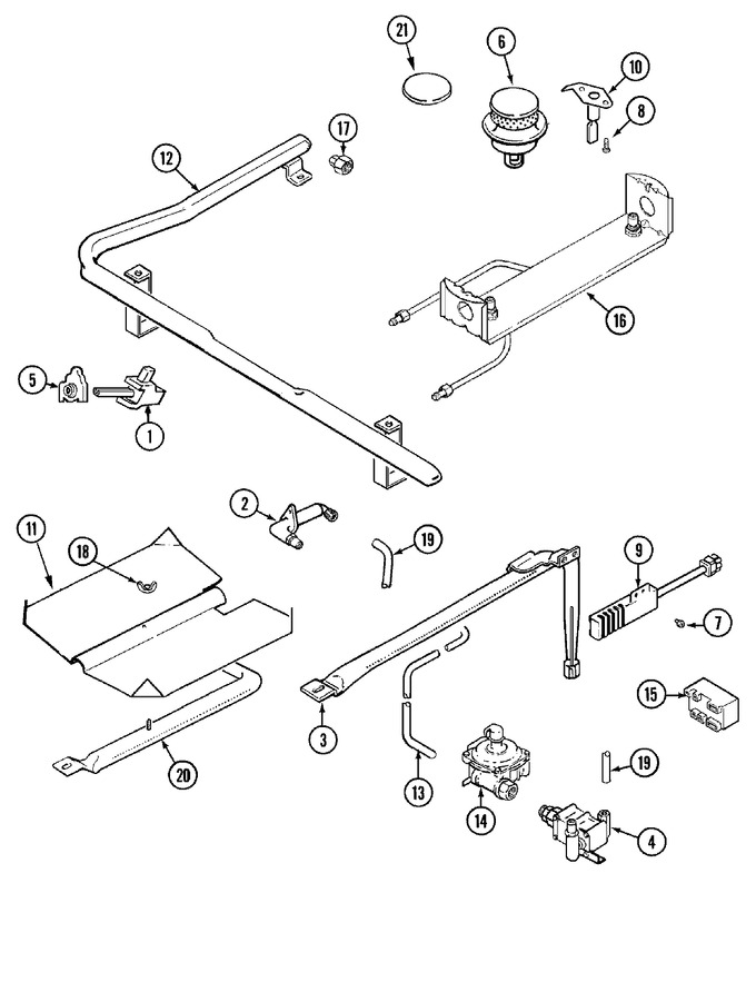 Diagram for MGR5870BDW