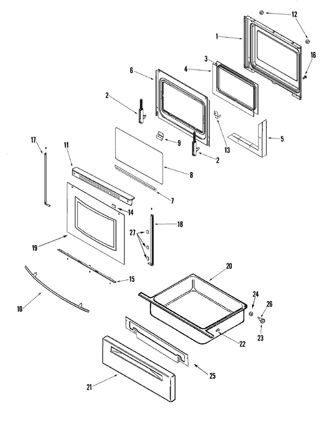 Diagram for JGR8775QDW