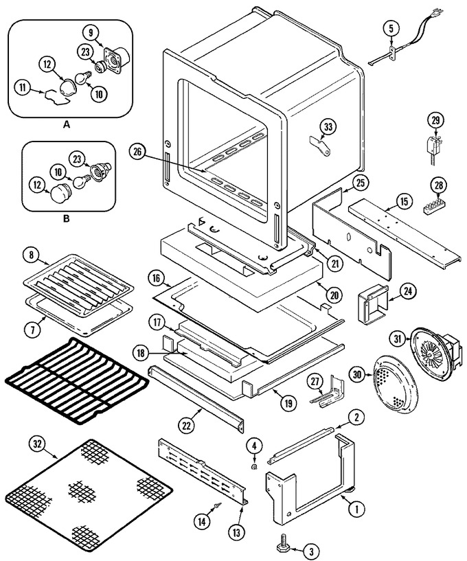 Diagram for JGR8850ADB