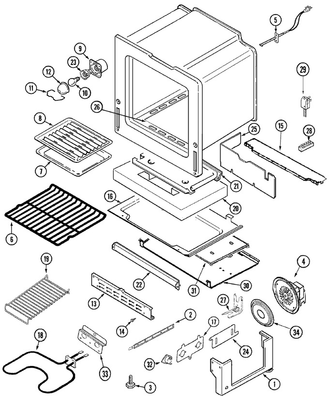 Diagram for MGR5880BDW