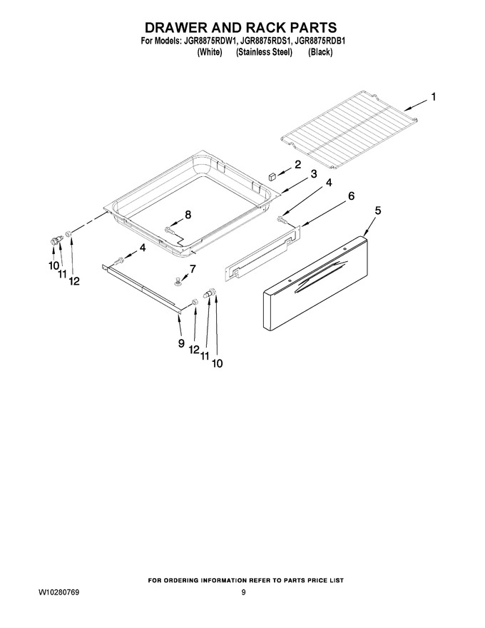 Diagram for JGR8875RDW1
