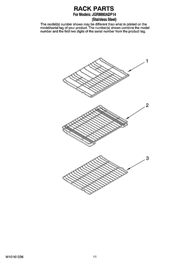 Diagram for JGR8890ADP14