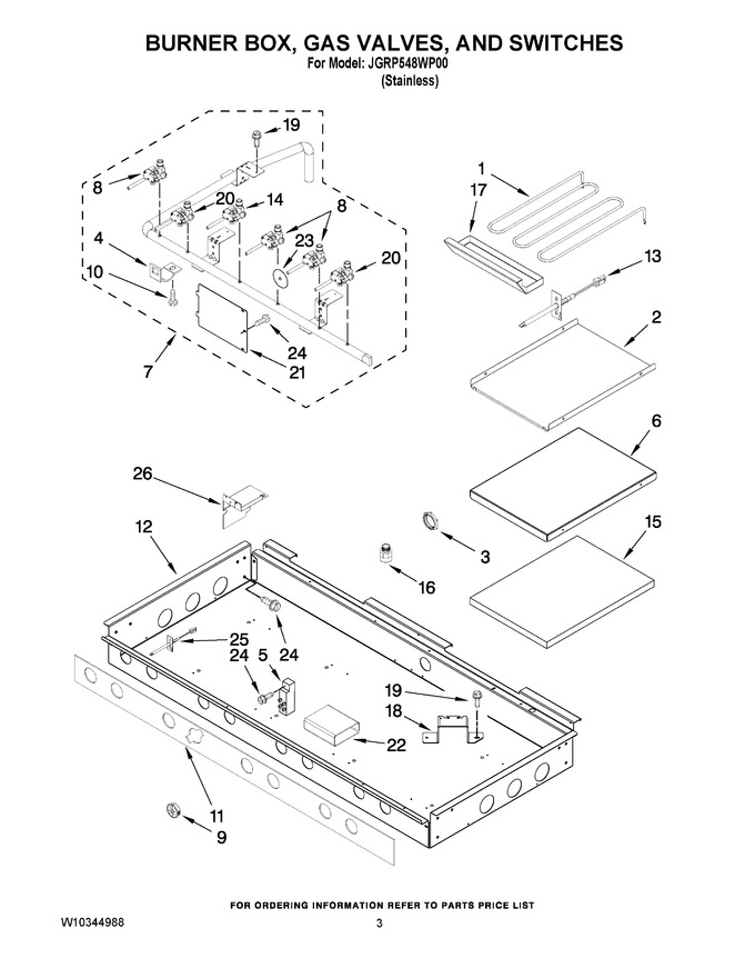 Diagram for JGRP548WP00