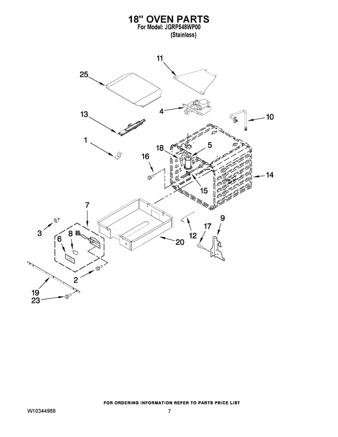 Diagram for JGRP548WP00