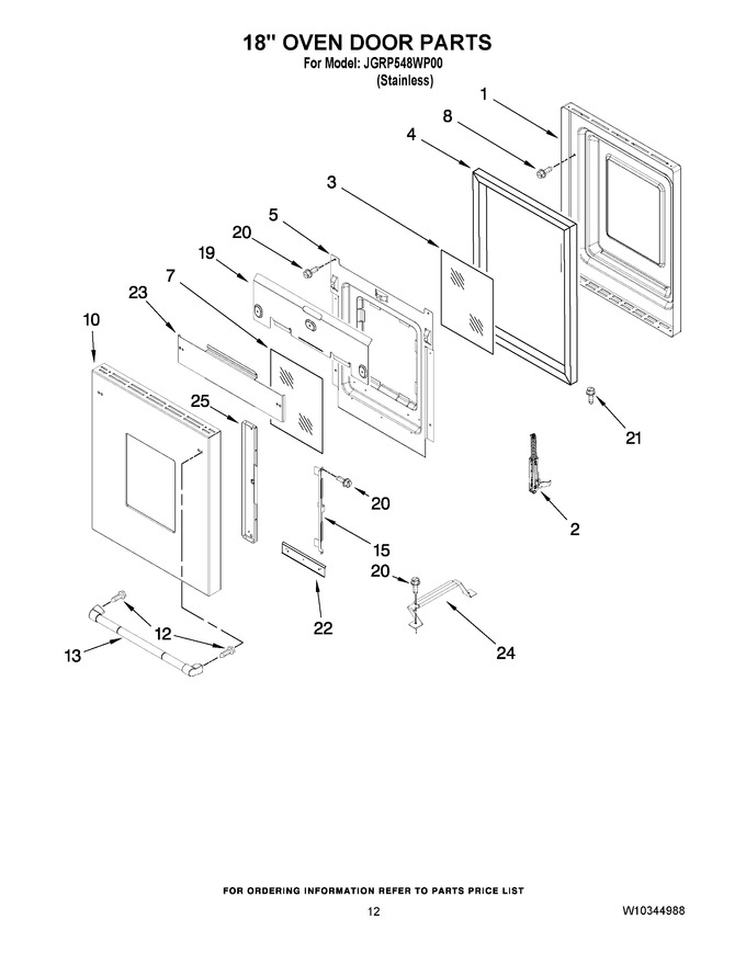 Diagram for JGRP548WP00