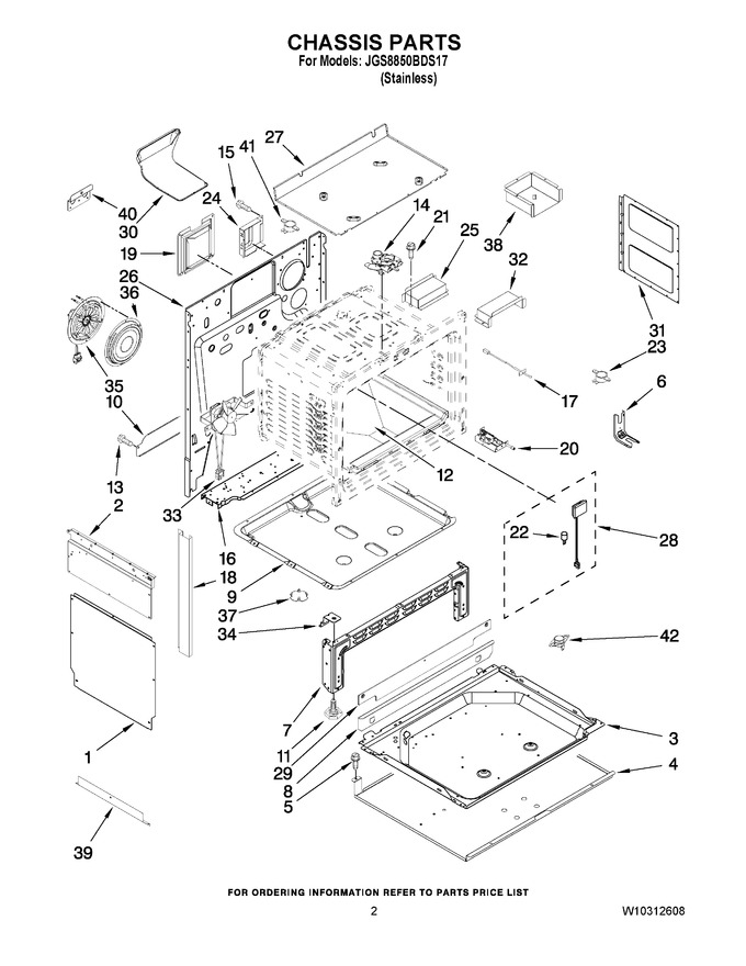 Diagram for JGS8850BDS17