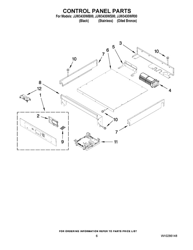 Diagram for JJW3430WB00