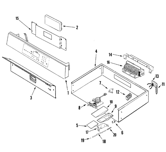 Diagram for JJW9130DDB