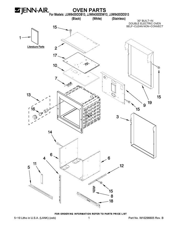 Diagram for JJW8430DDB13