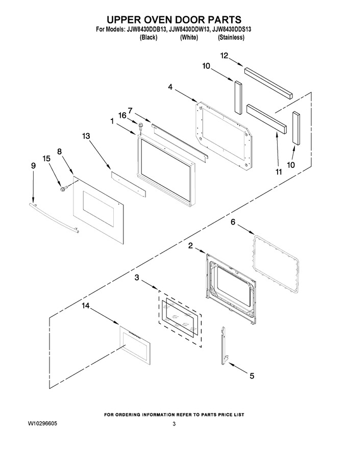 Diagram for JJW8430DDS13