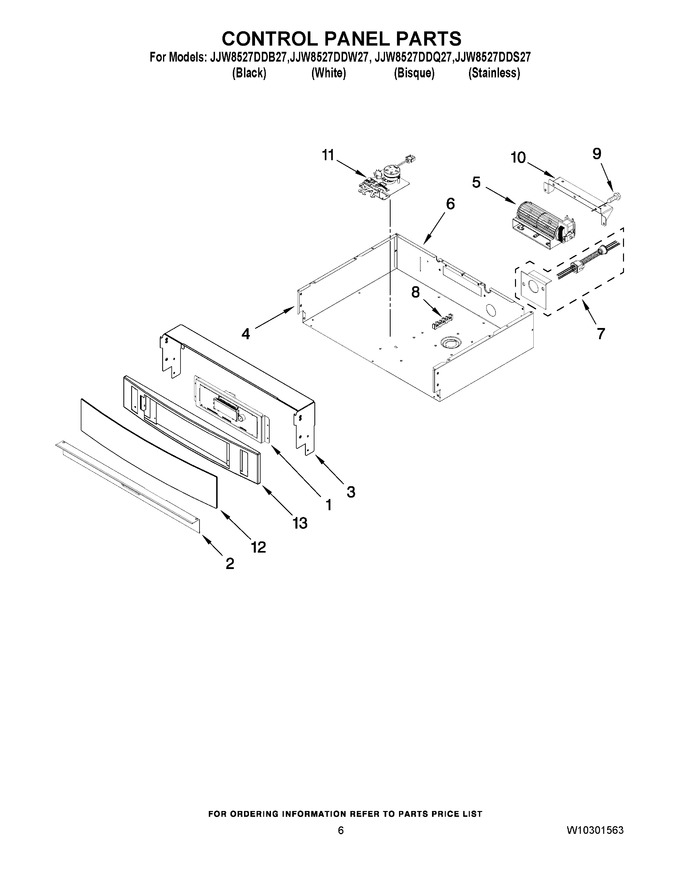 Diagram for JJW8527DDW27