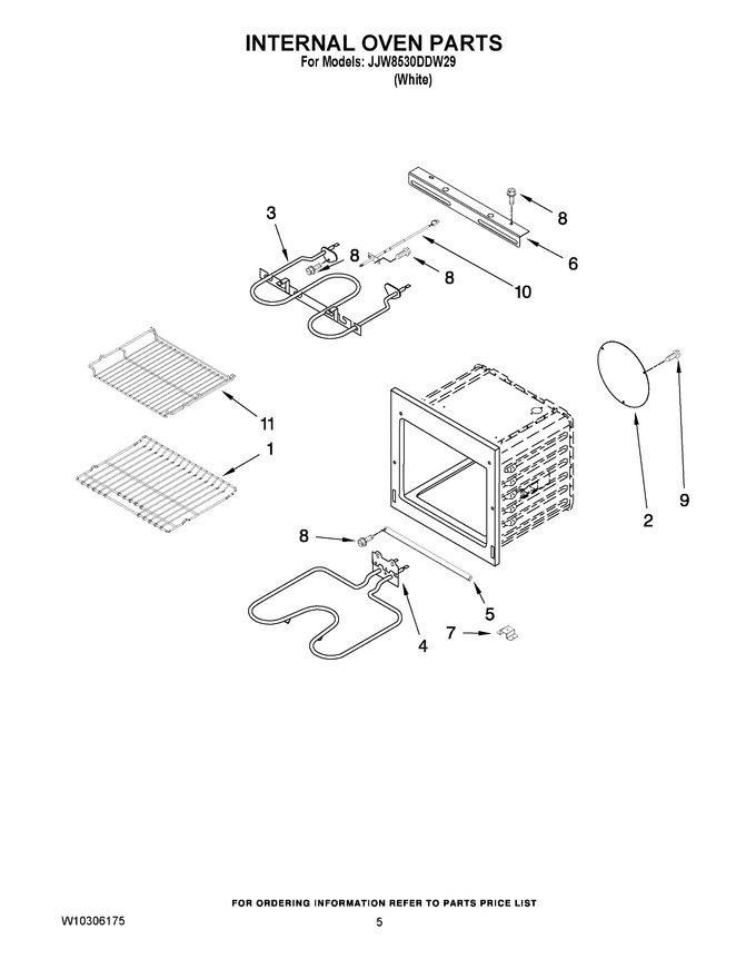 Diagram for JJW8530DDW29