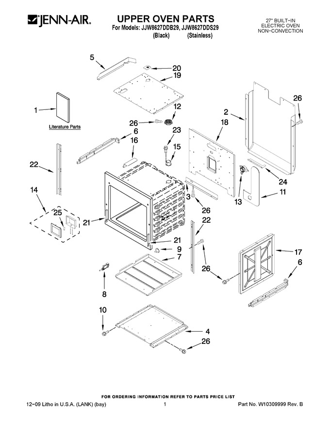 Diagram for JJW8627DDB29