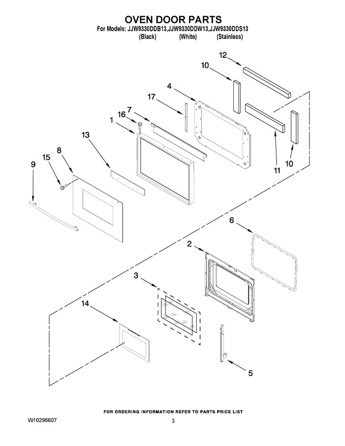 Diagram for JJW9330DDS13