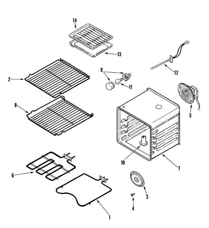 Diagram for JJW9430DDW