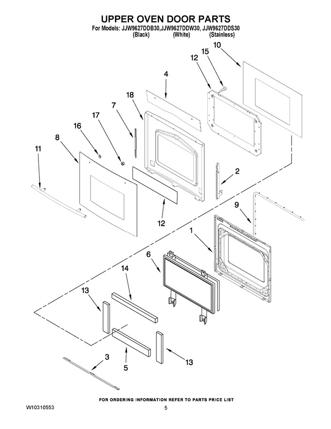 Diagram for JJW9627DDW30