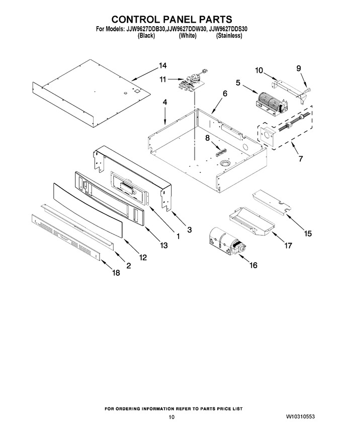 Diagram for JJW9627DDW30