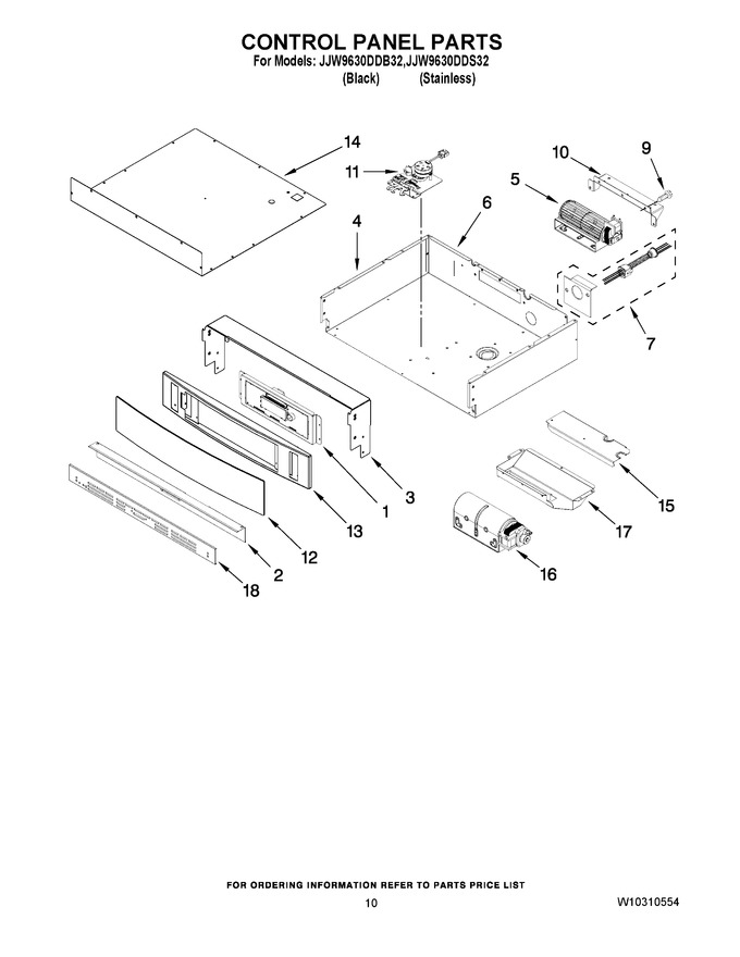 Diagram for JJW9630DDS32