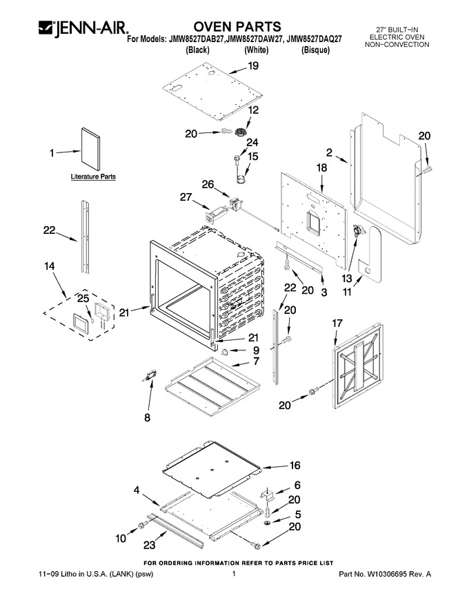 Diagram for JMW8527DAQ27