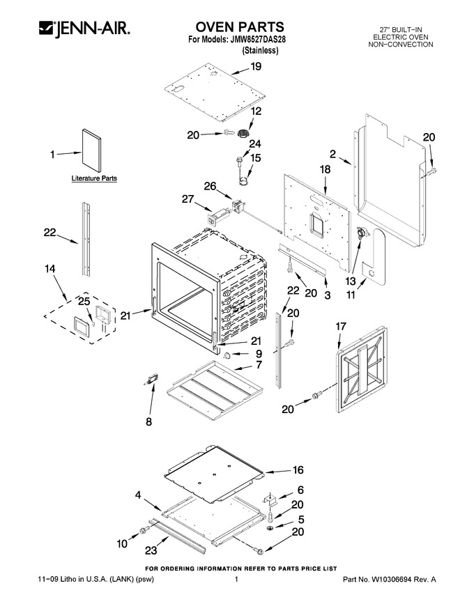 Diagram for JMW8527DAS28