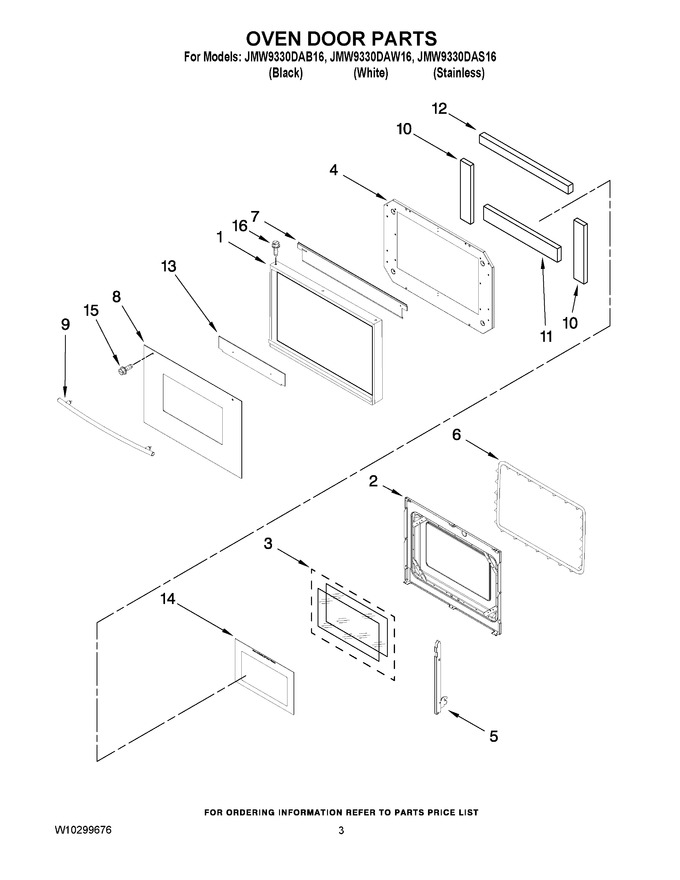 Diagram for JMW9330DAB16